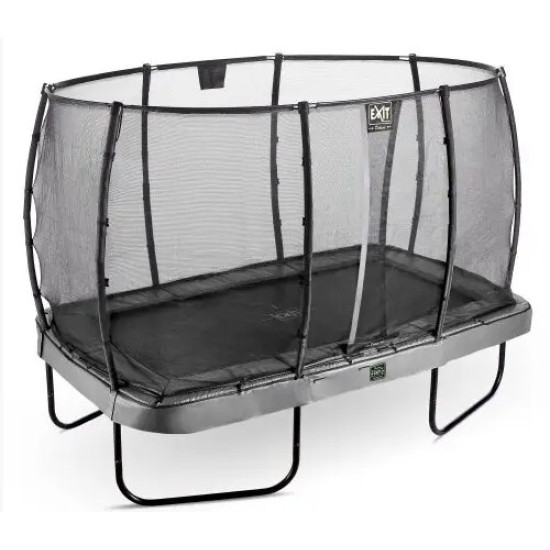 Купити Батут  EXIT Elegant Premium прямокутний 214 х 366 cm grey у Києві - фото №1